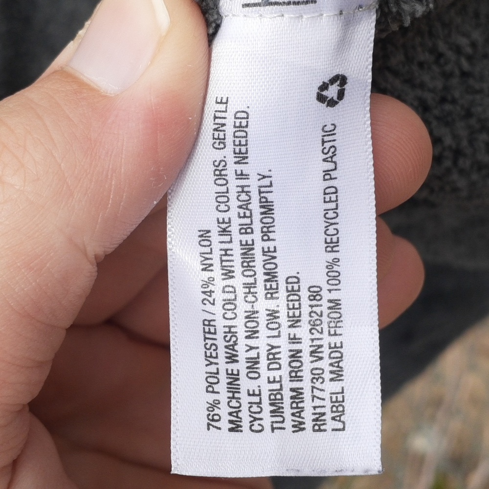 Merona Grey Light Pea Coat, Size M - Picture 5 of 8